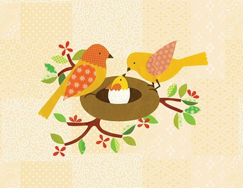 Petit Collage Deluxe Baby Book and Memory Box