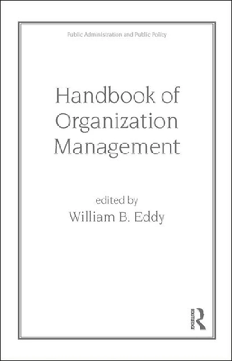 Handbook of Organization Management