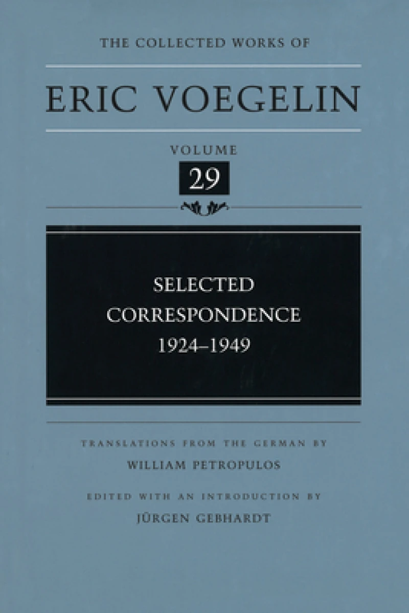 Selected Correspondence, 1924-1949 (CW29)