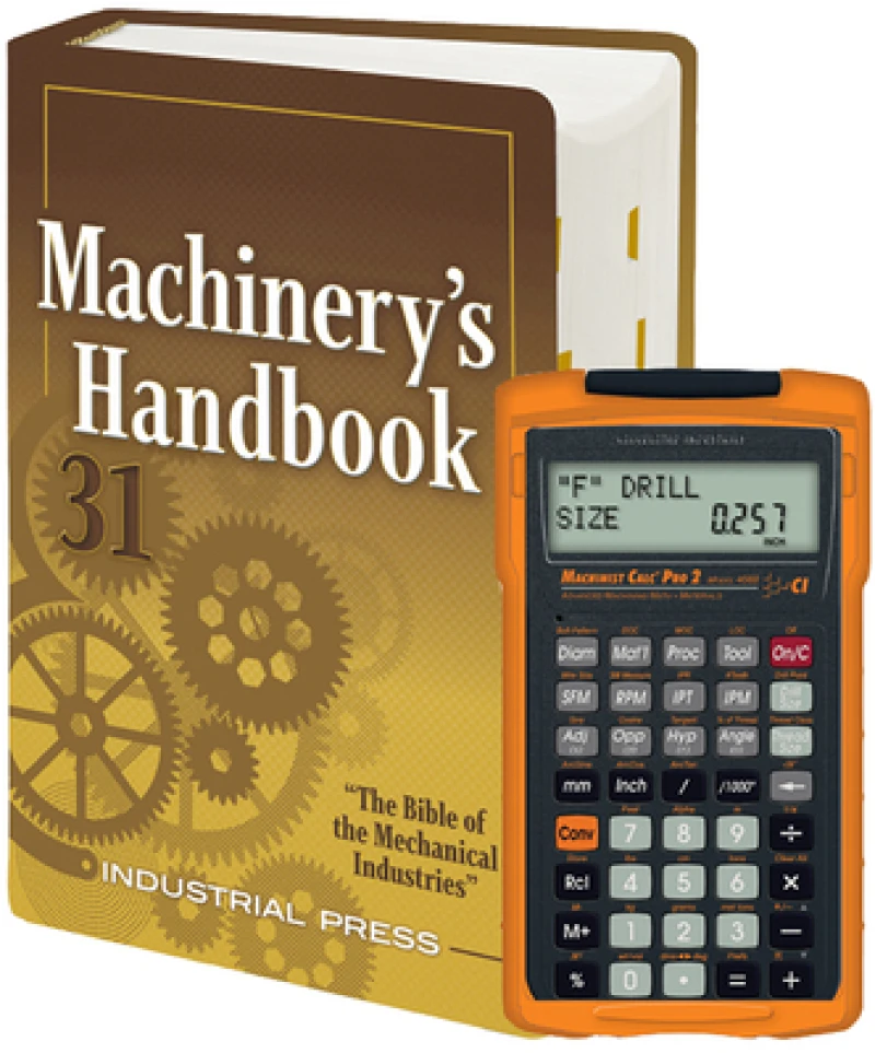 Machinery’s Handbook and Calc Pro 2 Bundle (Large print edition)