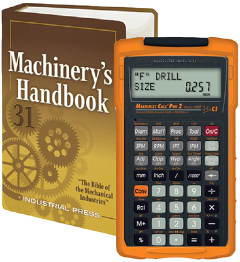 Machinery’s Handbook and Calc Pro 2 Bundle (Toolbox edition)