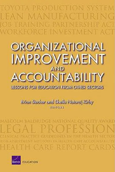 Organizational Improvement and Accountability