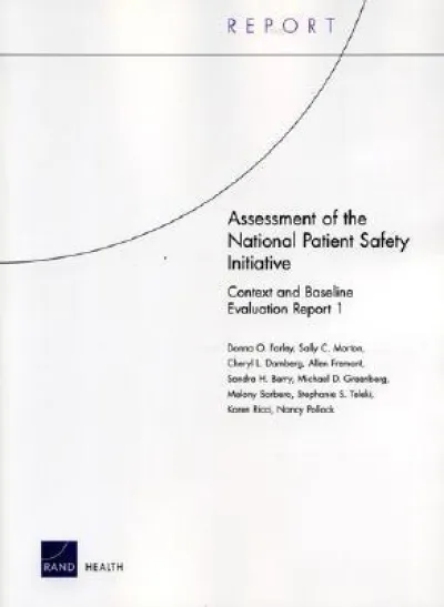 Assessment of the National Patient Safety Initiative