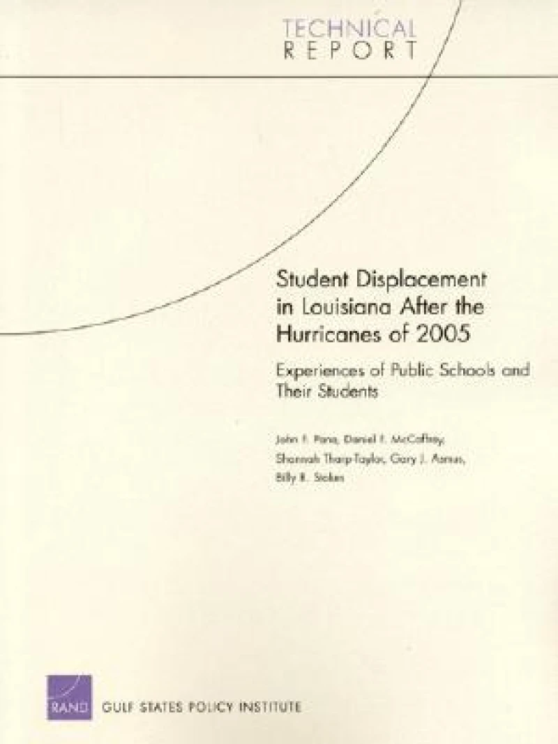 Student Displacement in Louisiana After the Hurricanes of 2005