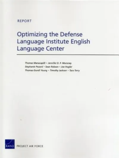 Optimizing the Defense Language Institute English Language Center