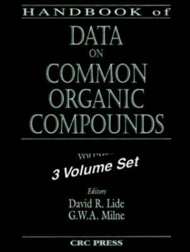 Handbook of Data on Common Organic Compounds