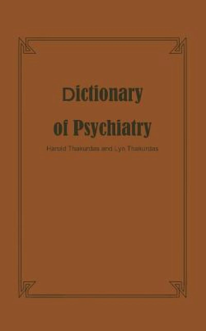 Dictionary of Psychiatry