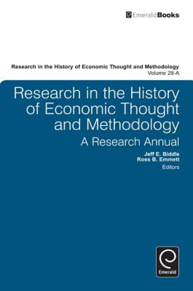 Research in the History of Economic Thought and Methodology