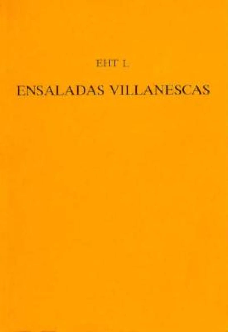 'Ensaladas Villanescas' From The 'Romancero Nuevo'