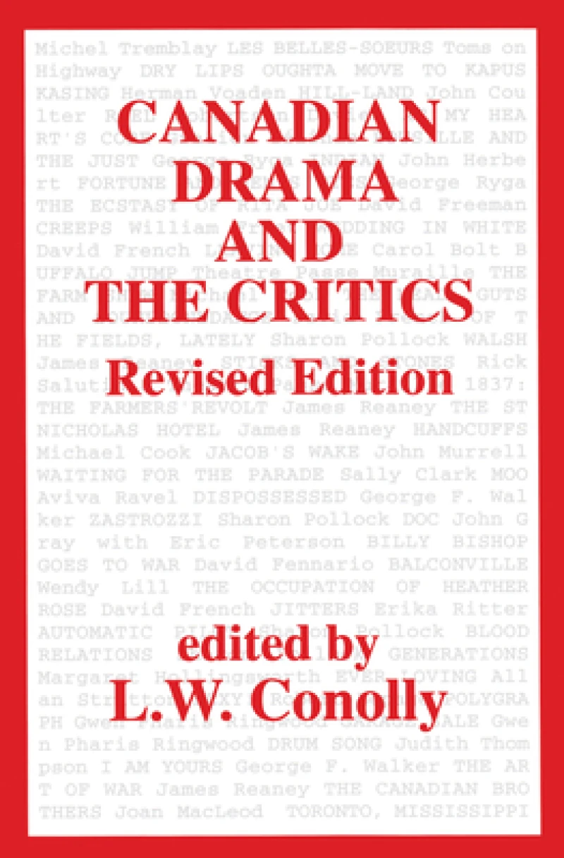 Canadian Drama and the Critics