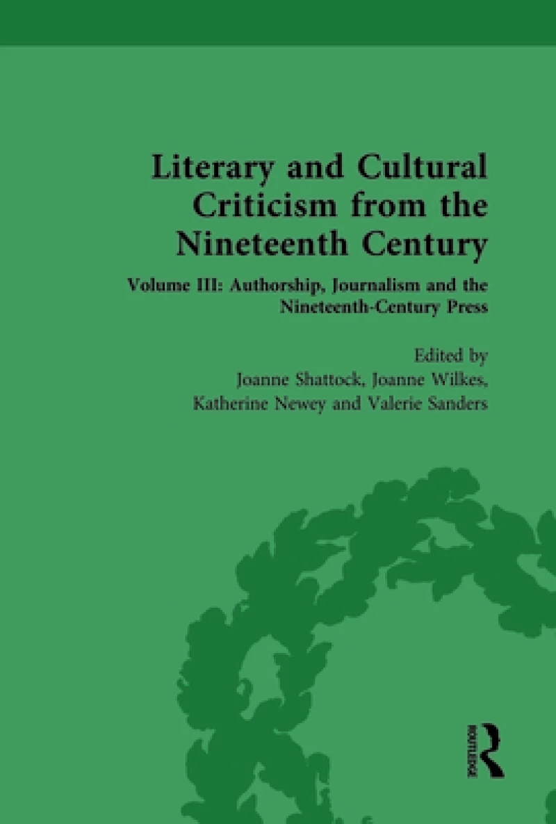 Literary and Cultural Criticism from the Nineteenth Century