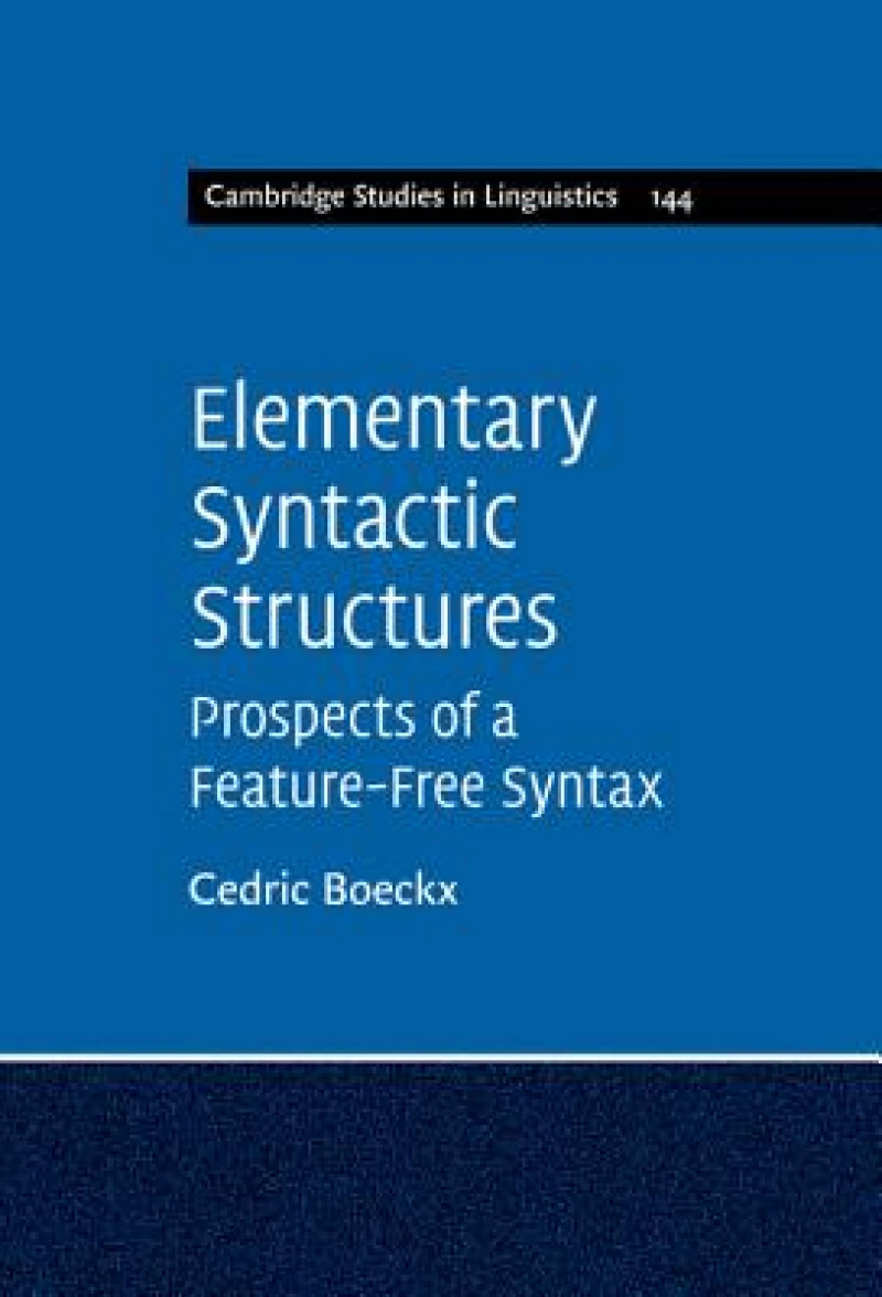 Elementary Syntactic Structures