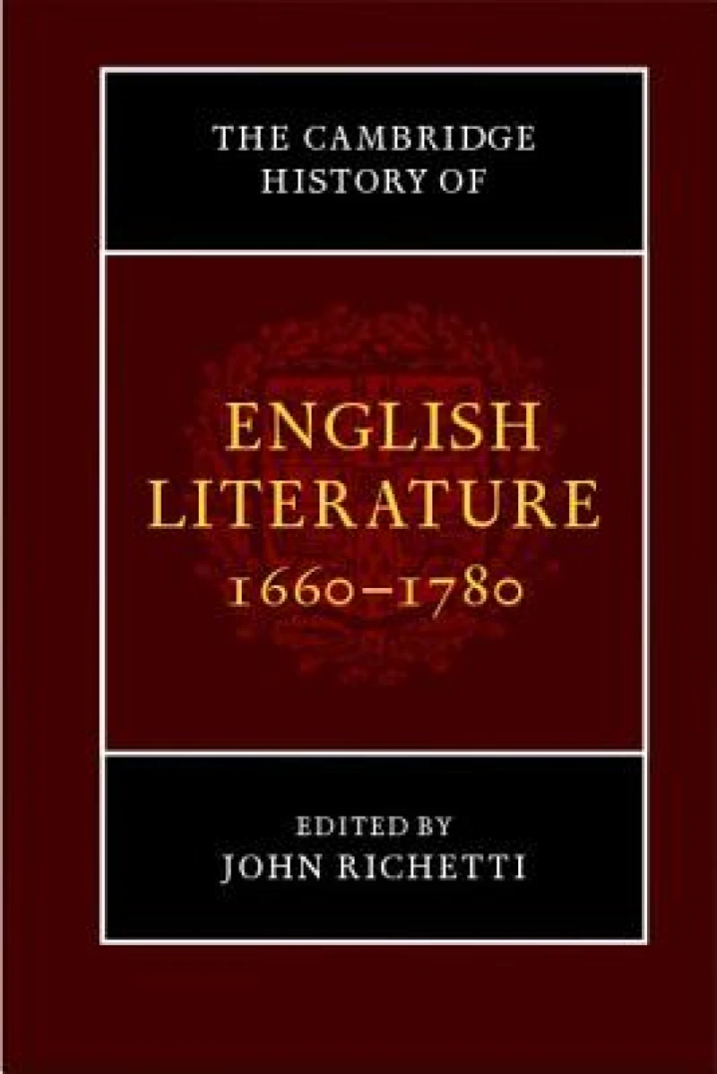 The Cambridge History of English Literature, 1660–1780