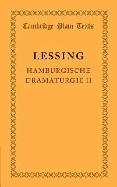 Hamburgische Dramaturgie II