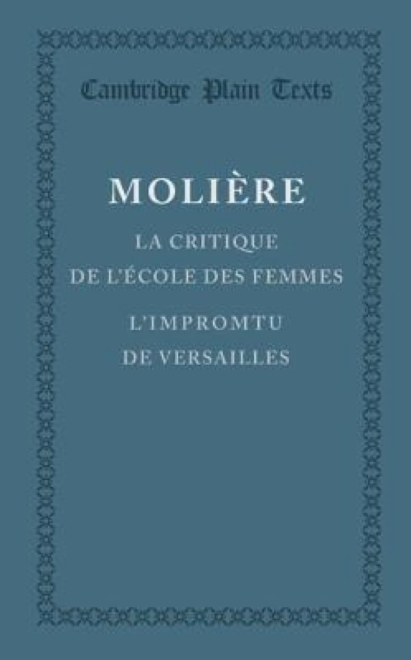 La critique de l'ecole des femmes