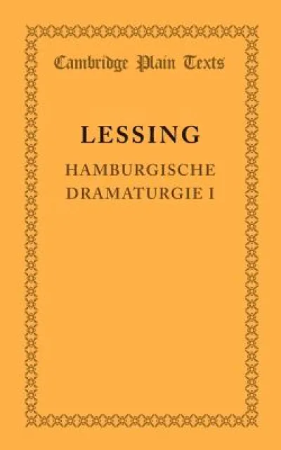 Hamburgische Dramaturgie I