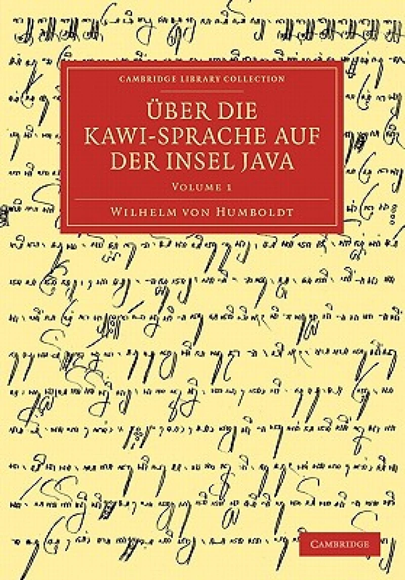 Uber die Kawi-sprache auf der Insel Java