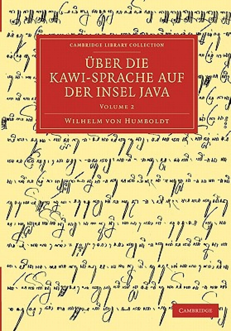 Uber die Kawi-sprache auf der Insel Java