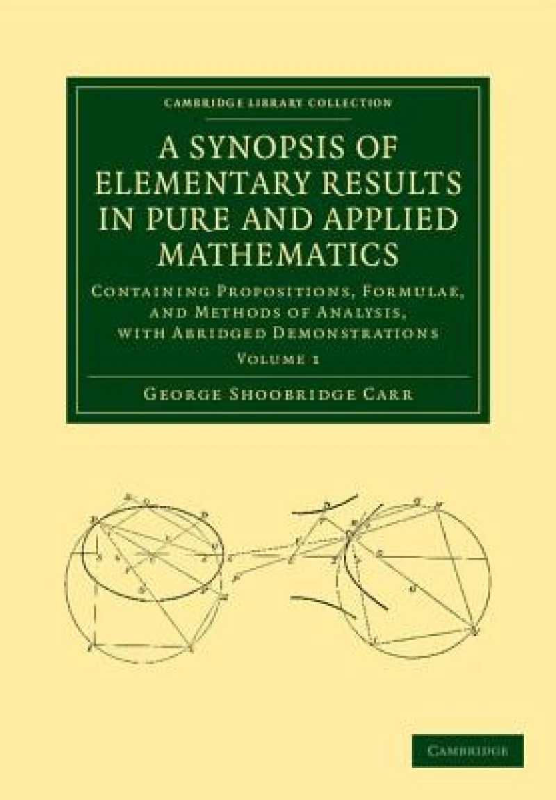 A Synopsis of Elementary Results in Pure and Applied Mathematics: Volume 1