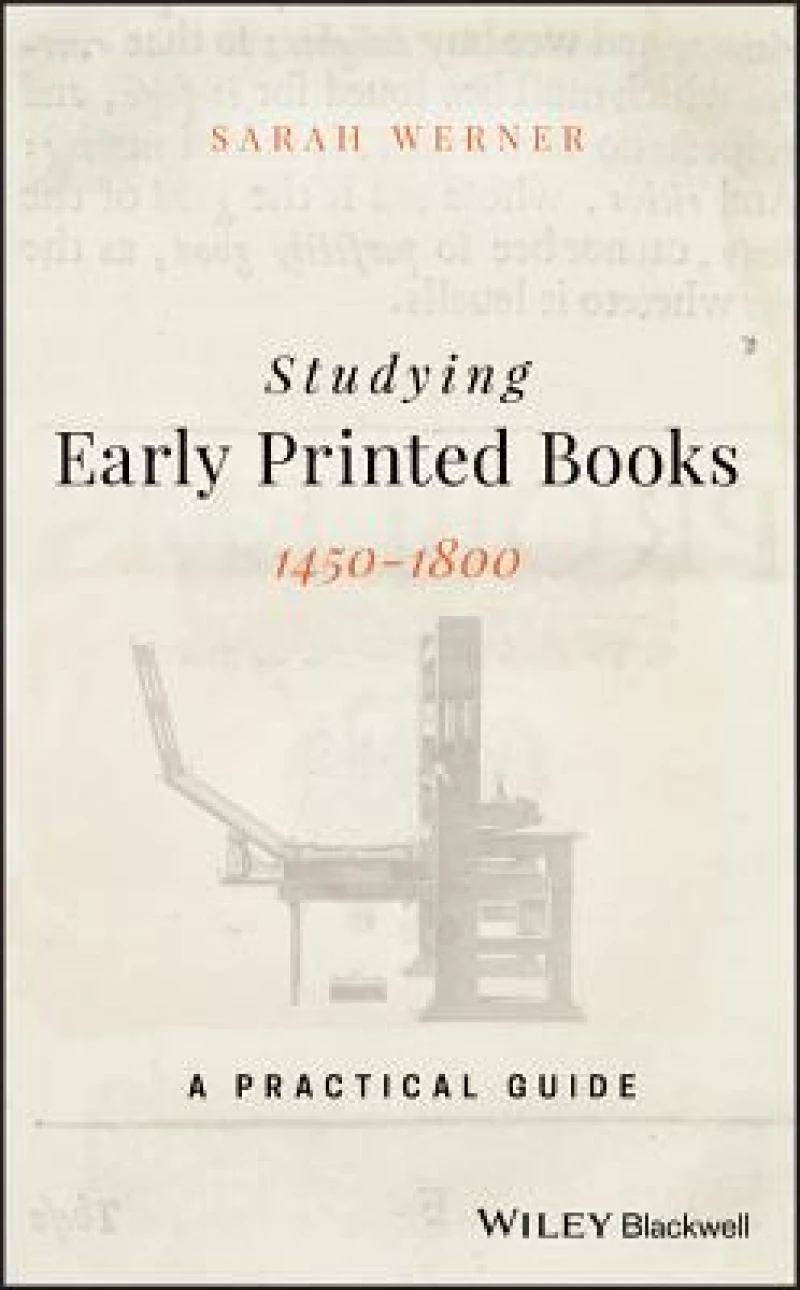 Studying Early Printed Books, 1450-1800
