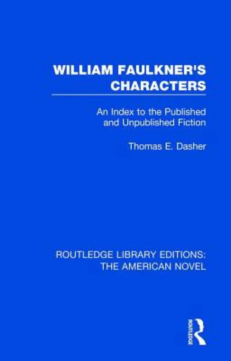 William Faulkner's Characters