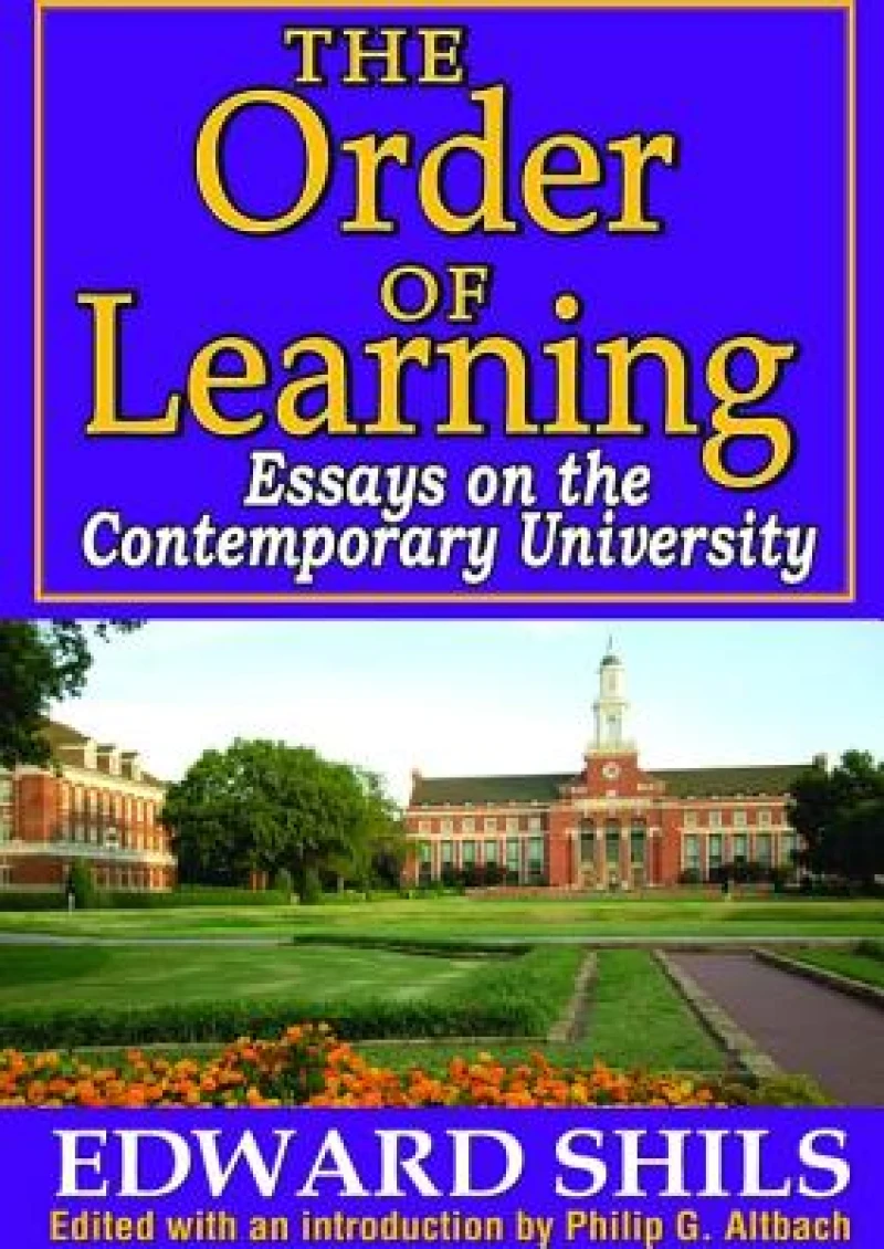The Order of Learning