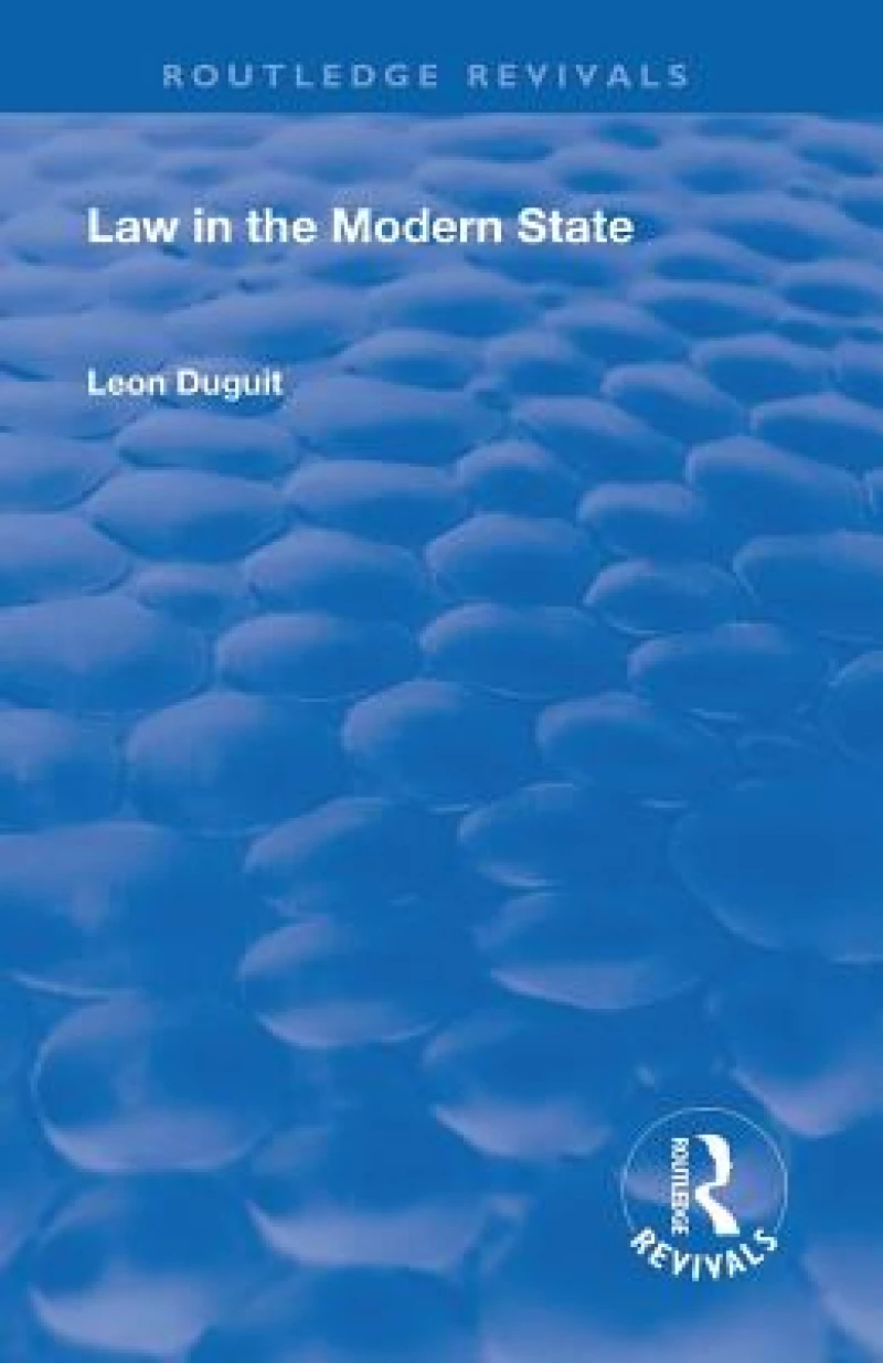 Revival: Law in the Modern State (1921)