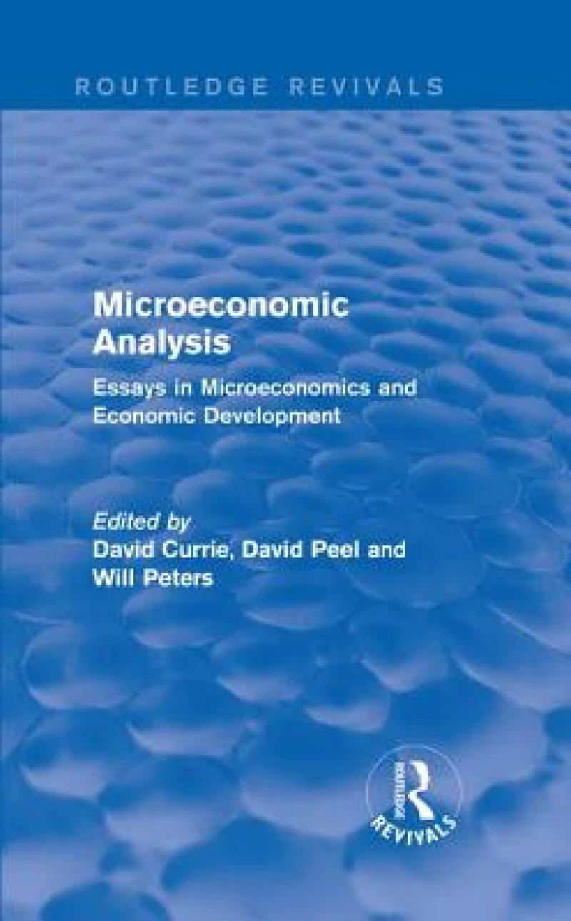 Microeconomic Analysis (Routledge Revivals)