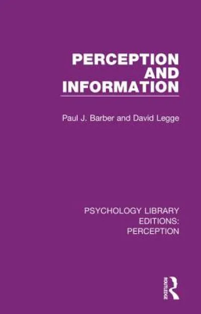 Psychology Library Editions: Perception