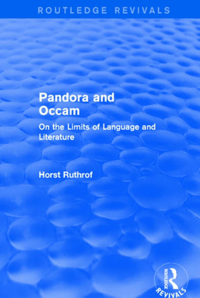 Routledge Revivals: Pandora and Occam (1992)