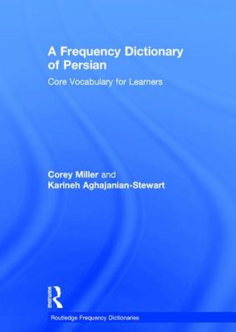 A Frequency Dictionary of Persian