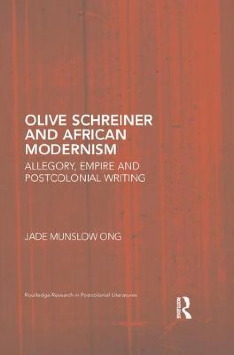 Olive Schreiner and African Modernism