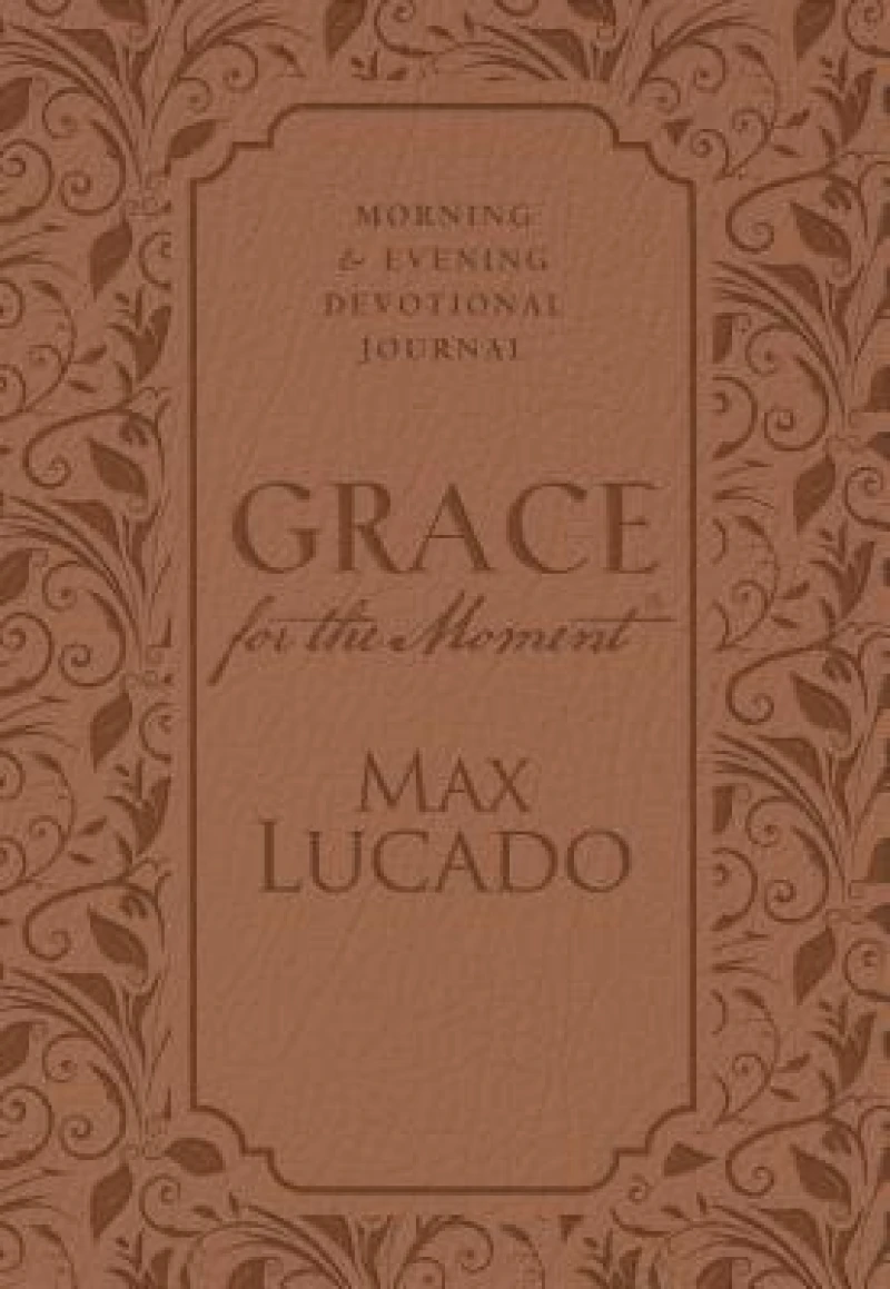 Grace for the Moment: Morning and Evening Devotional Journal, Hardcover