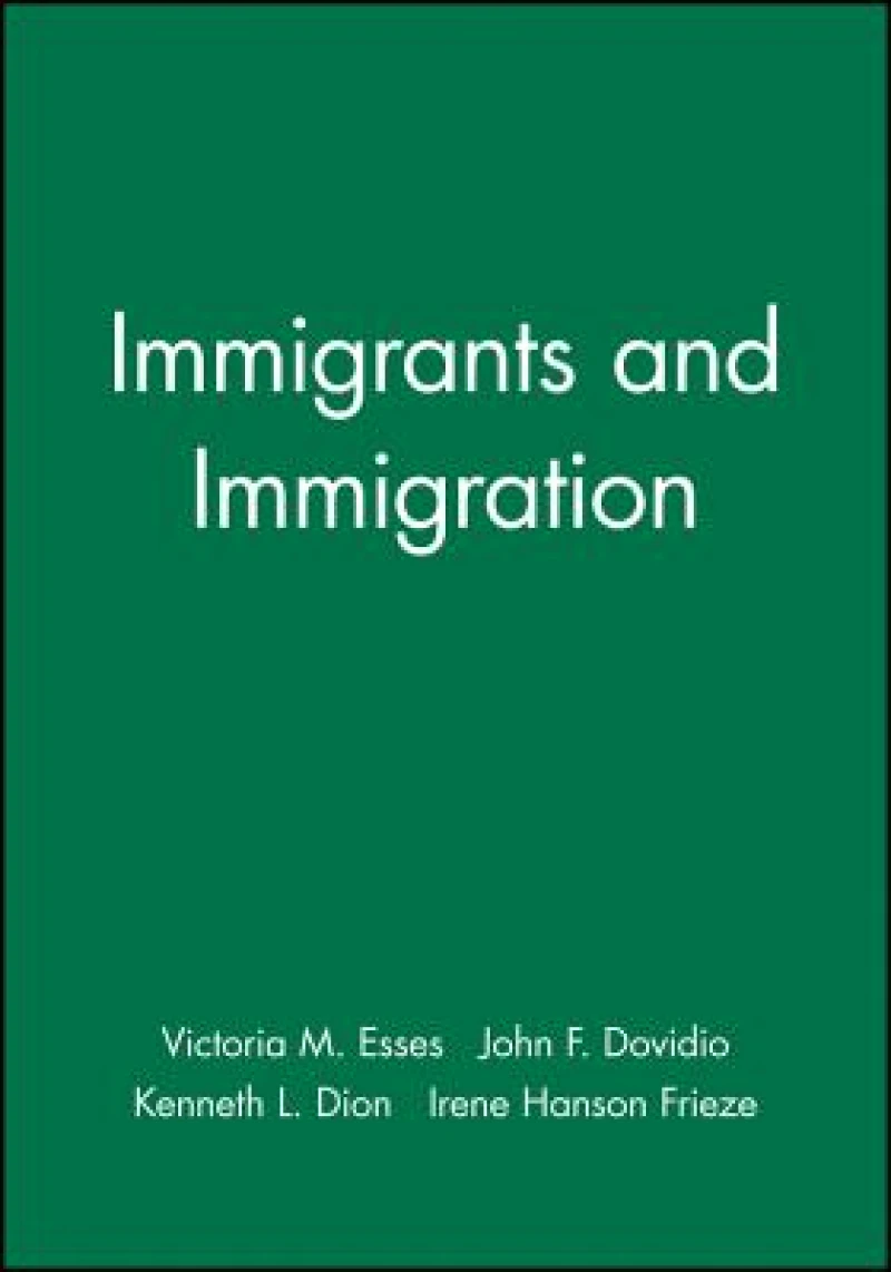 Immigrants and Immigration