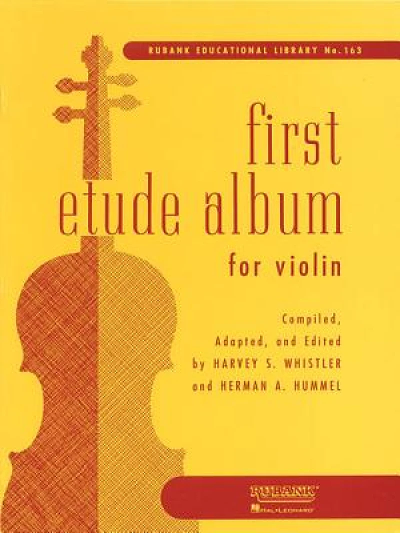 FIRST ETUDE ALBUM FOR VIOLIN