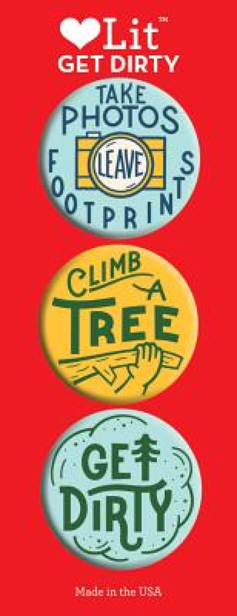 Get Dity 3 Badge Set