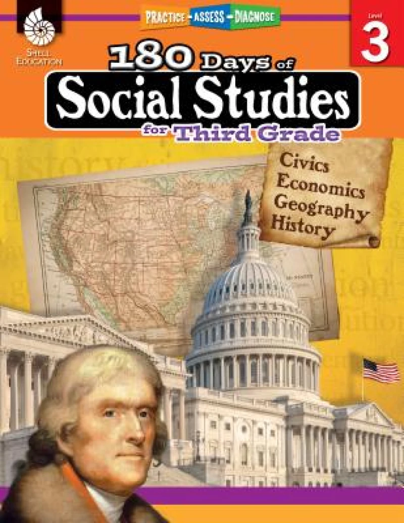 180 Days™: Social Studies for Third Grade