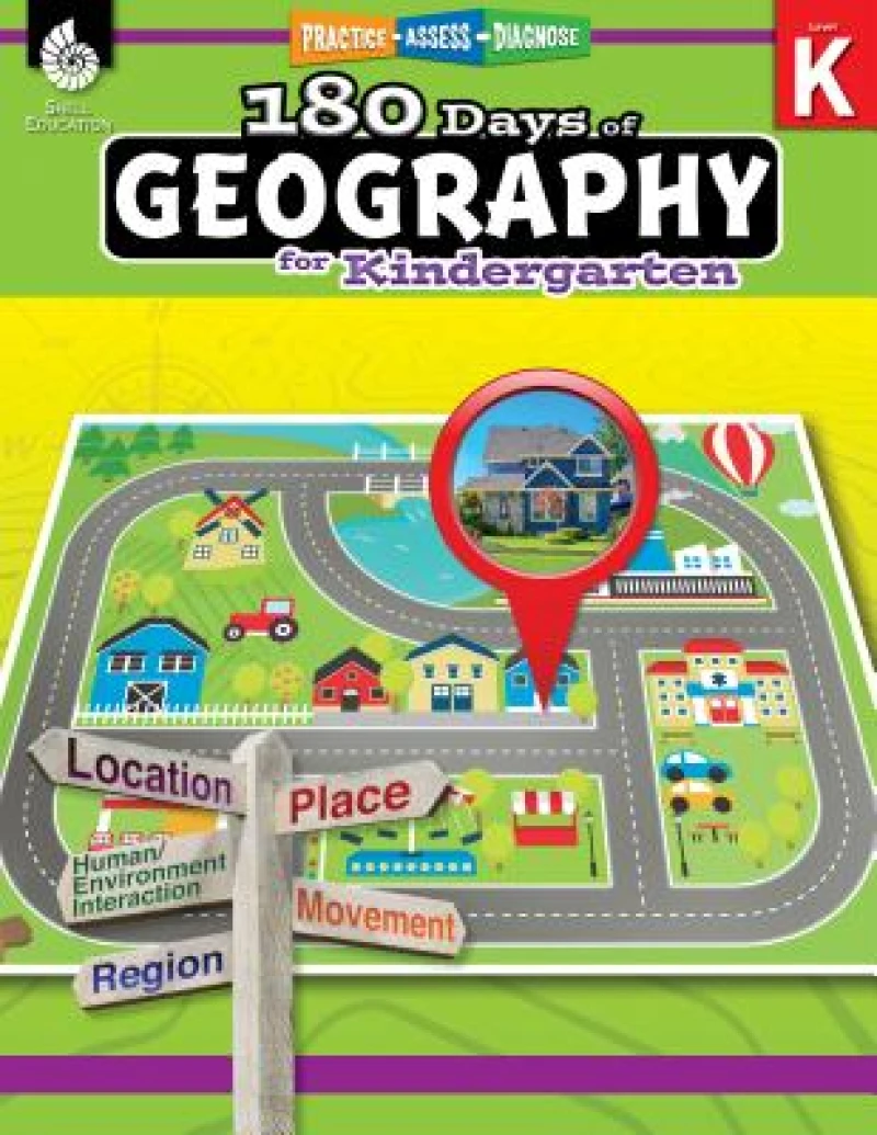 180 Days™: Geography for Kindergarten