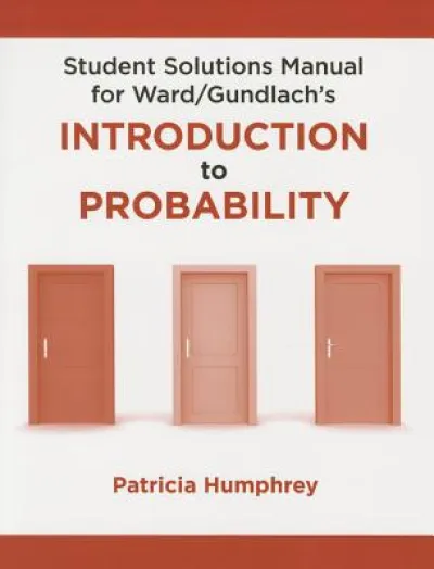 Student Solutions Manual for Introduction to Probability
