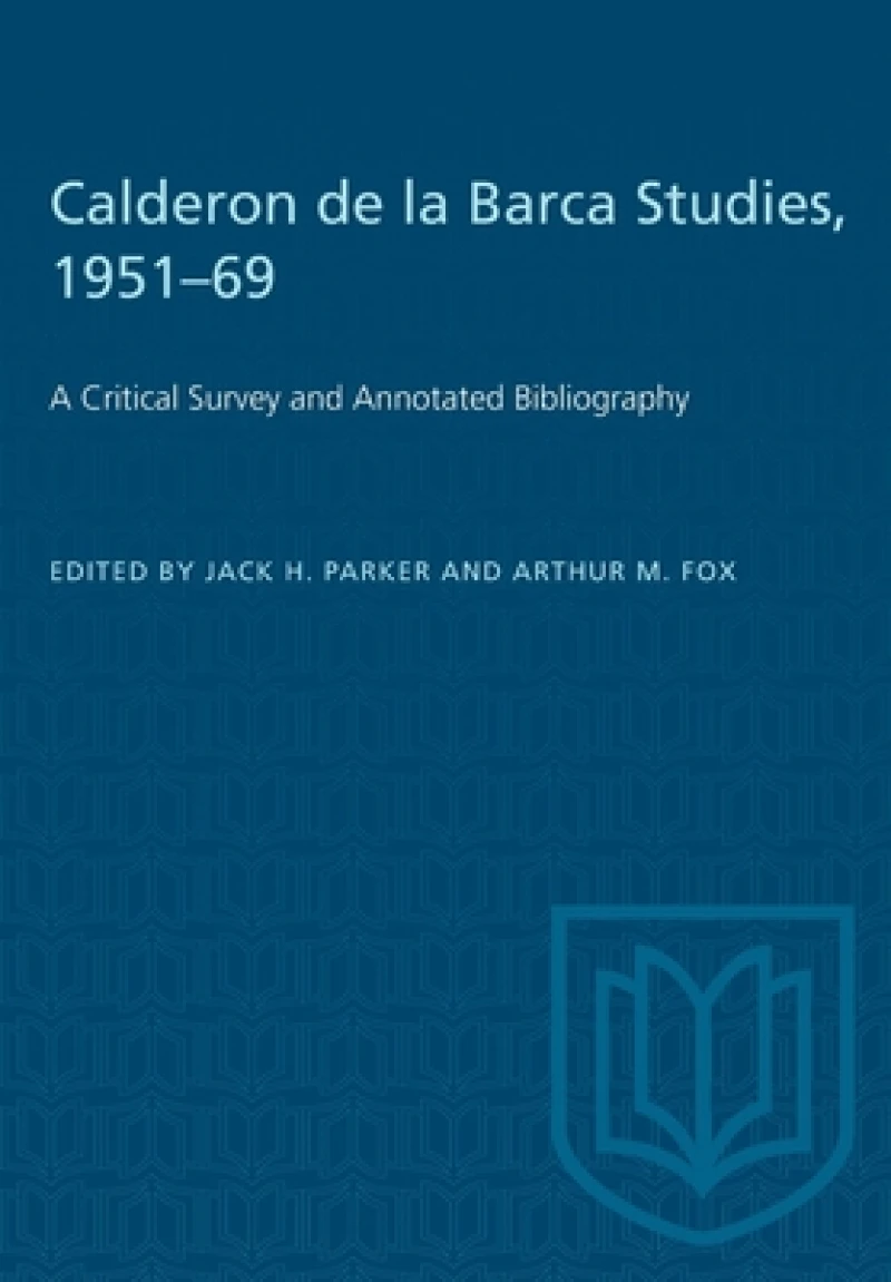 Calderon De La Barca Studies, 1951-69