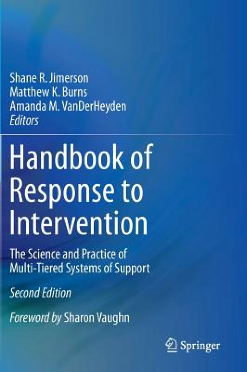 Handbook of Response to Intervention