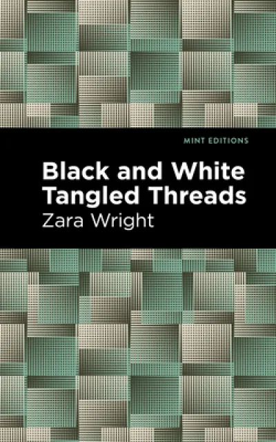 Black and White Tangled Threads