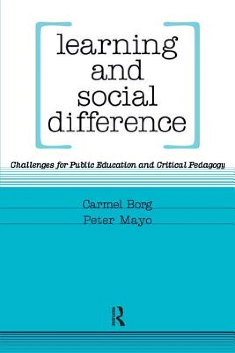 Learning and Social Difference