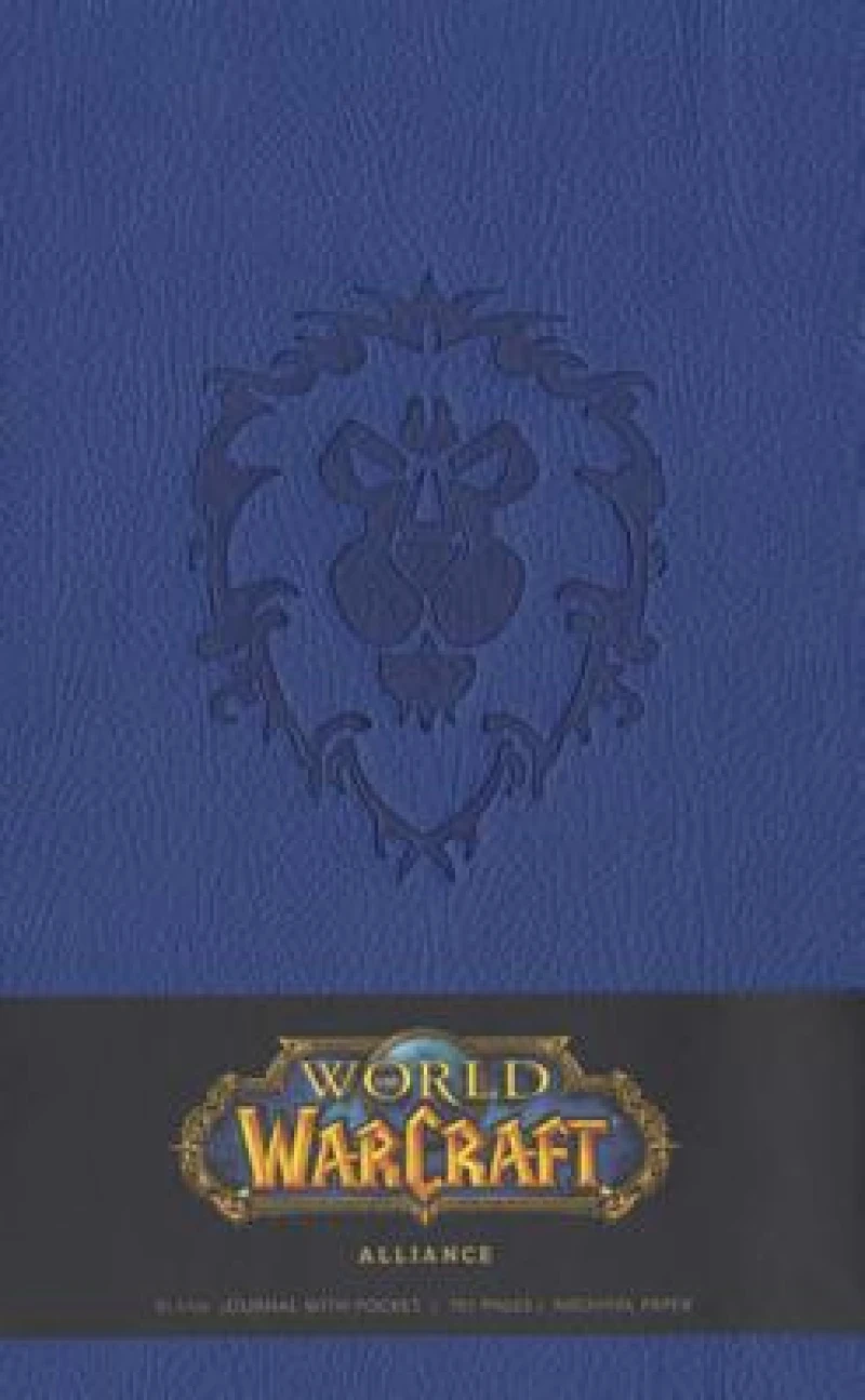 World of Warcraft Alliance Hardcover Blank Journal