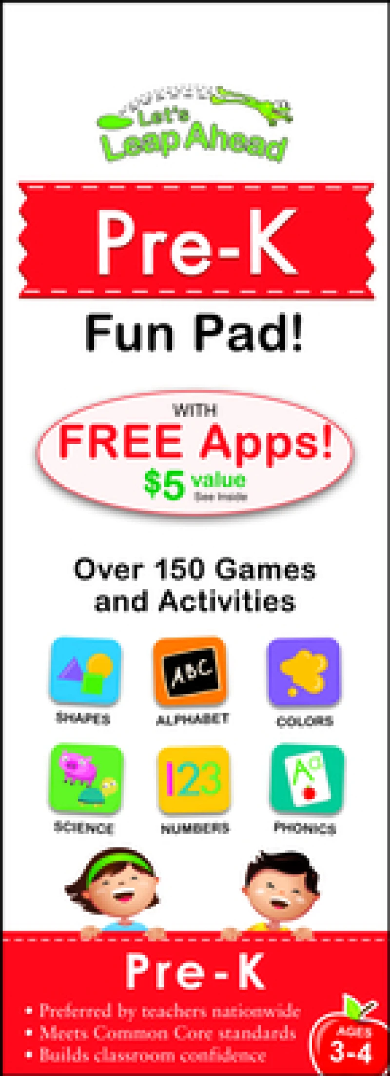 Let's Leap Ahead: Pre-K Fun Pad