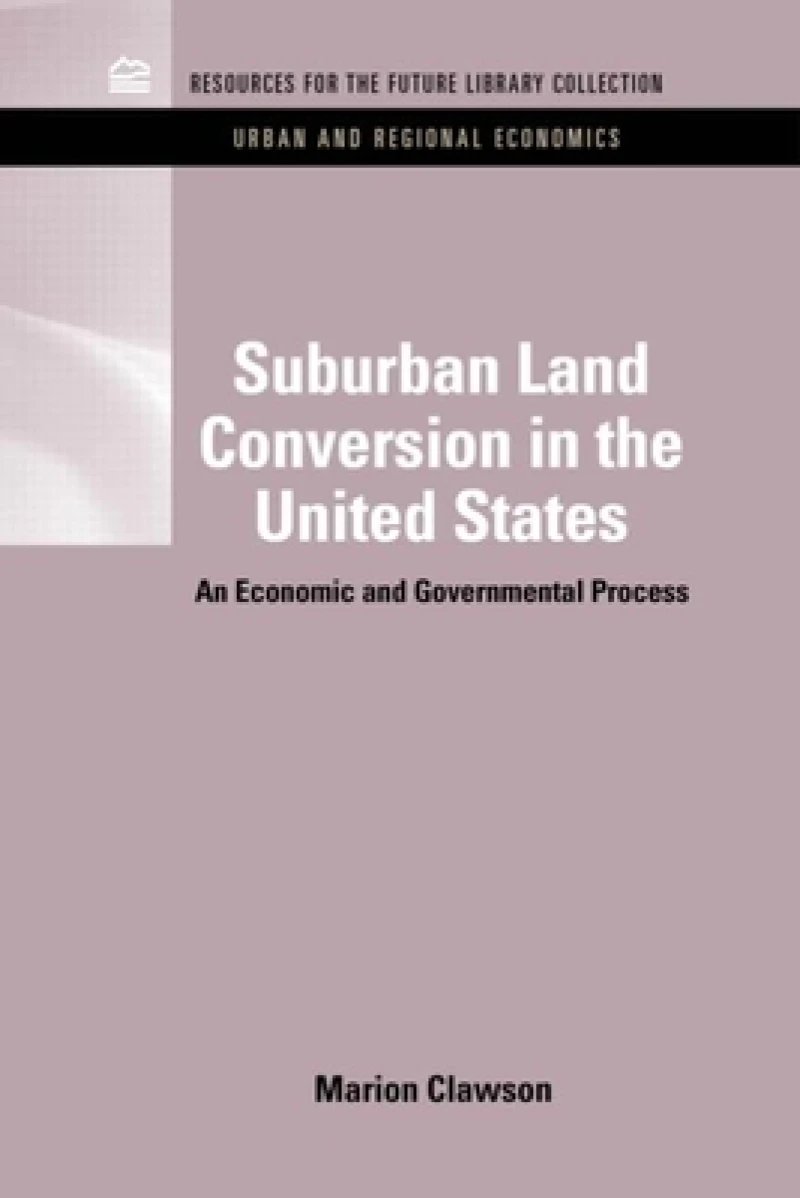 Suburban Land Conversion in the United States