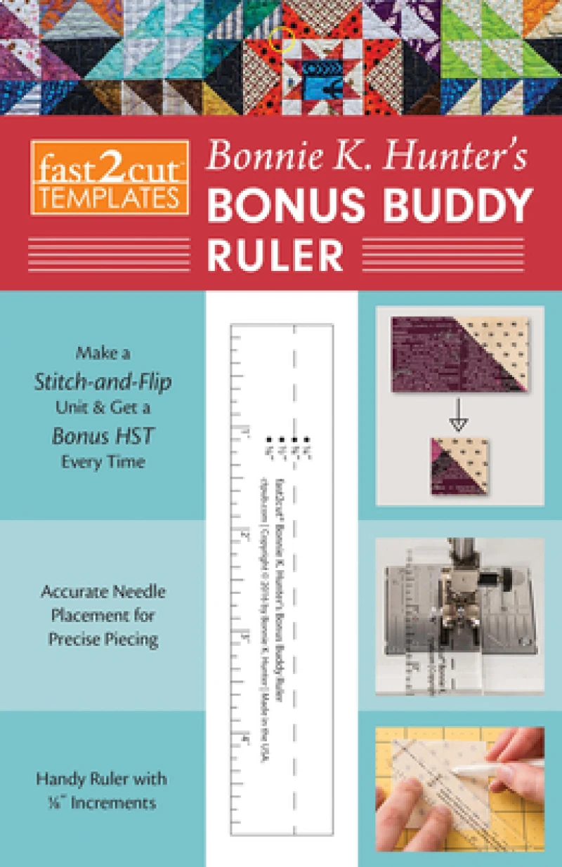 fast2cut® Bonnie K. Hunter’s Bonus Buddy Ruler