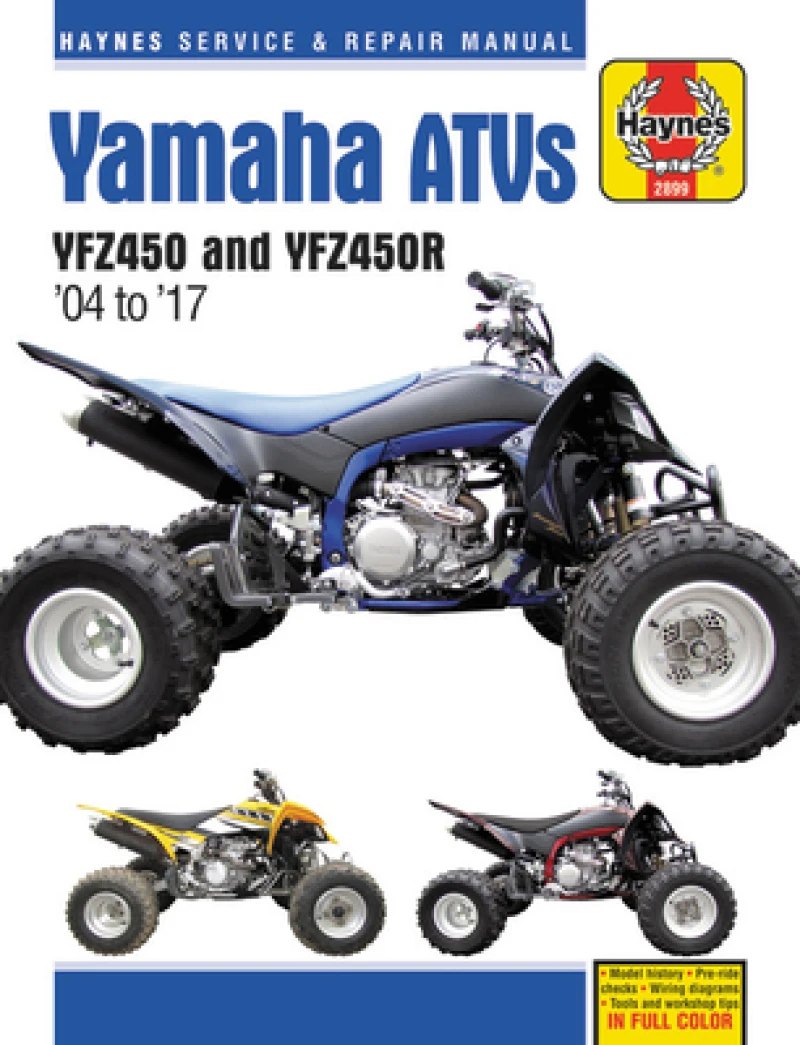 Yamaha YZF450 & YZF450R ATV Repair Manual