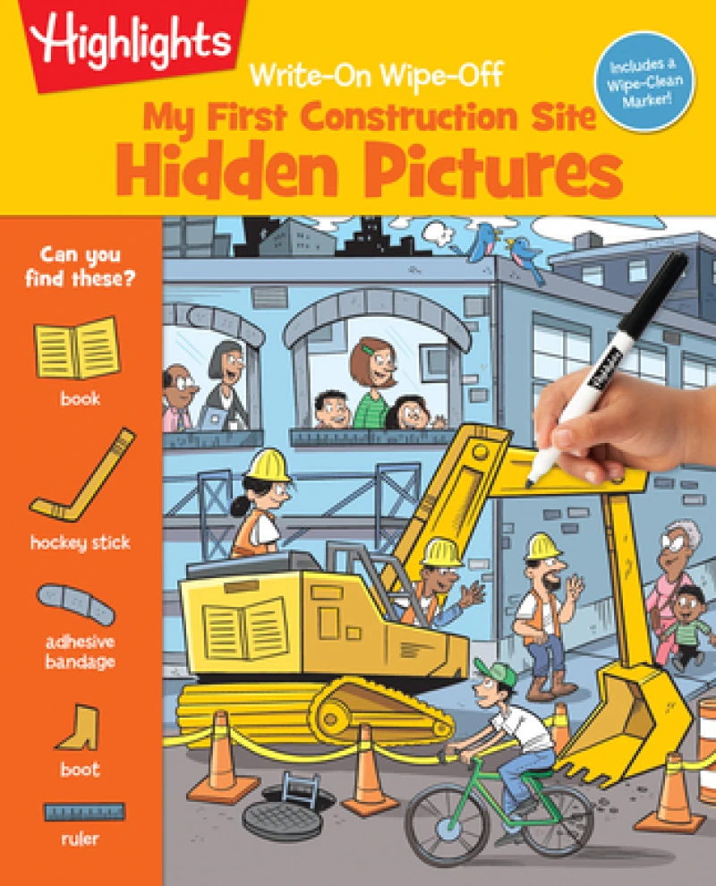 Write–On Wipe–Off My First Construction Site