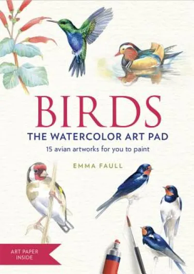 BIRDS Watercolor Art Pad for me